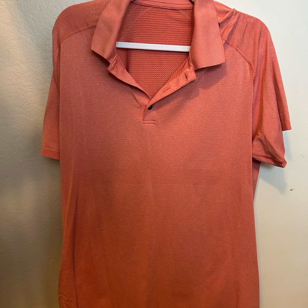 Men’s lulu lemon short sleeve polo